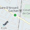 OpenStreetMap - gare arcueil avenue carnot, 94230, cachan